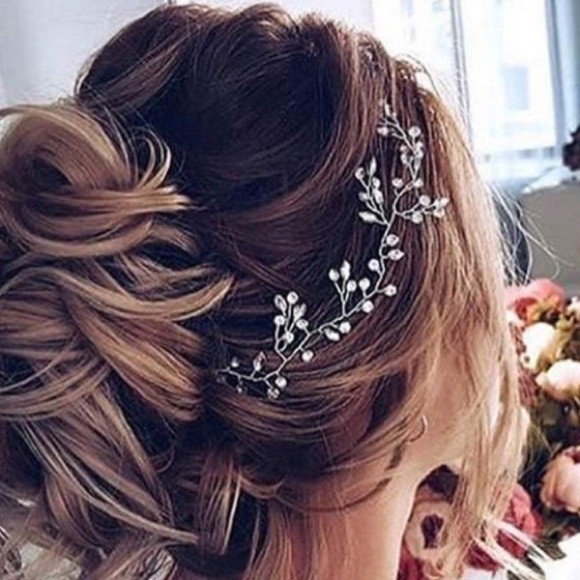 ❌SOLD NWOT Bridal Hair Vine/Garland - Picture 7 of 8